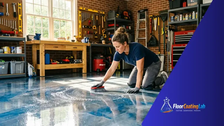 How to Clean Epoxy Coated Garage Floors?