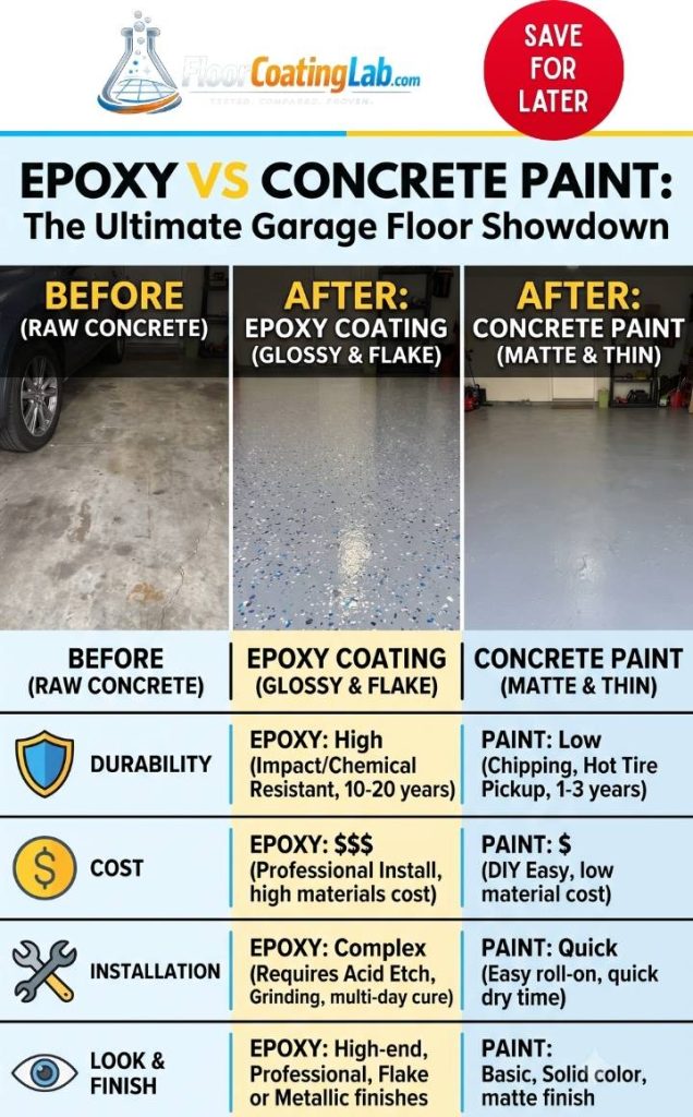 Epoxy vs Concrete