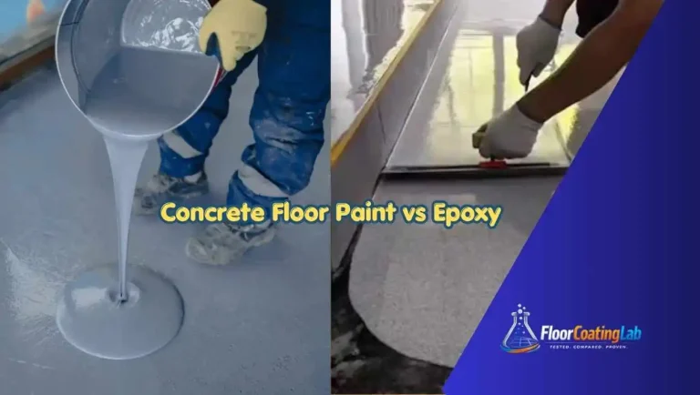 Concrete Floor Paint vs Epoxy