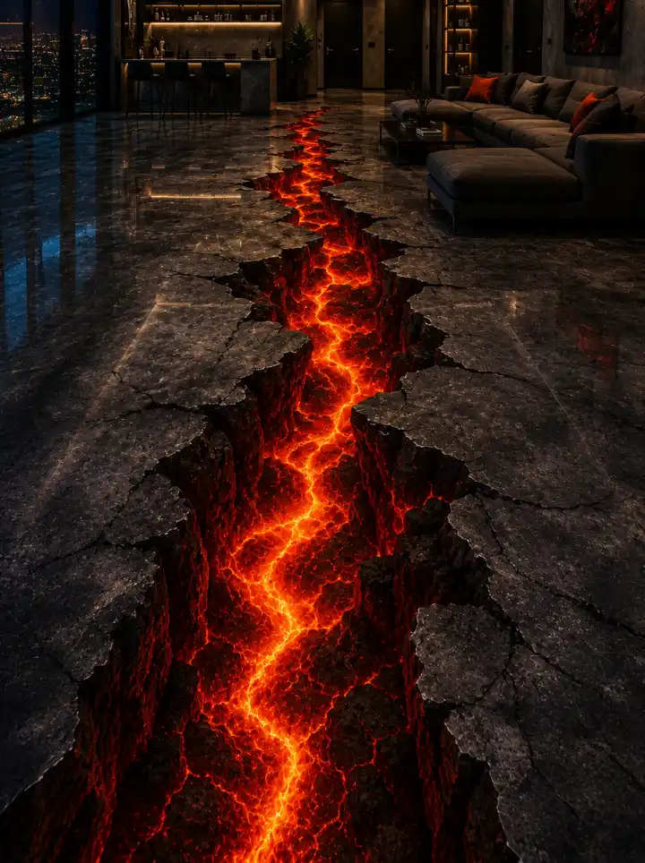 Molten Lava Fissure