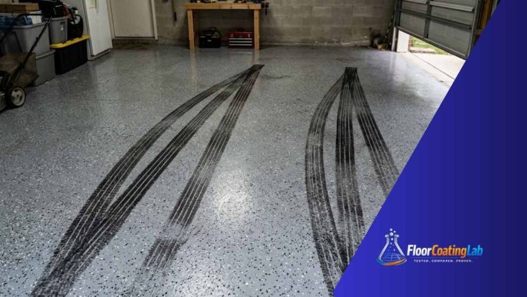 Remove Tire Marks from Epoxy Without Dulling the Shine