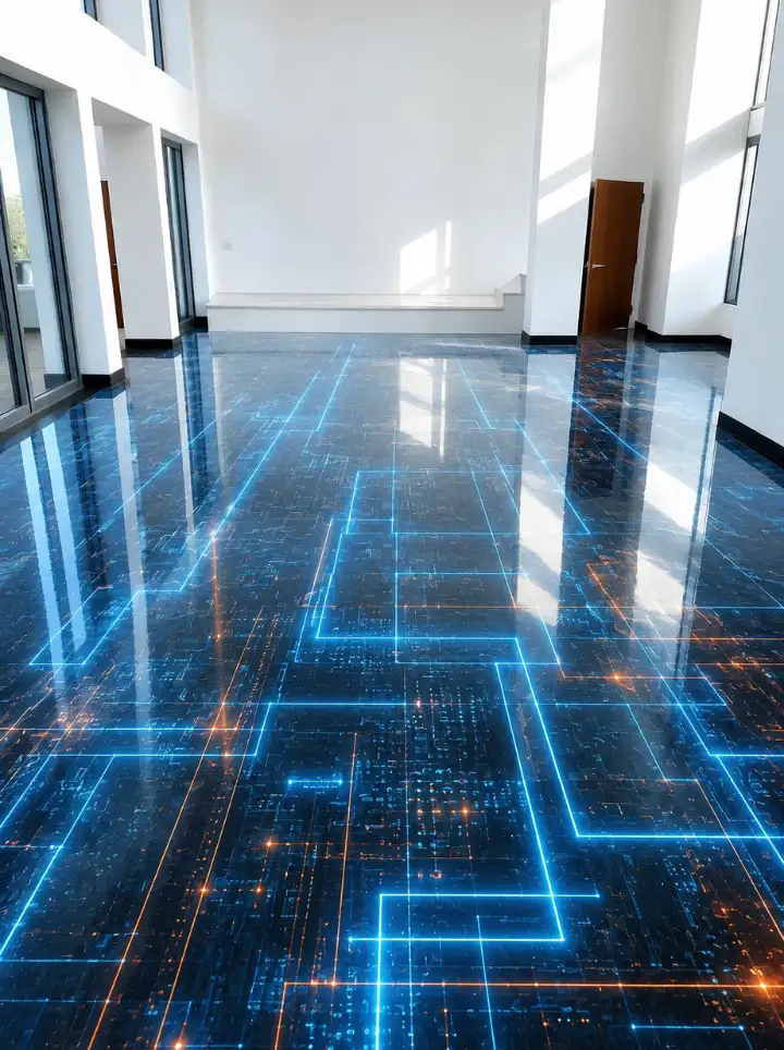 Sci-Fi Cyber Grid Epoxy