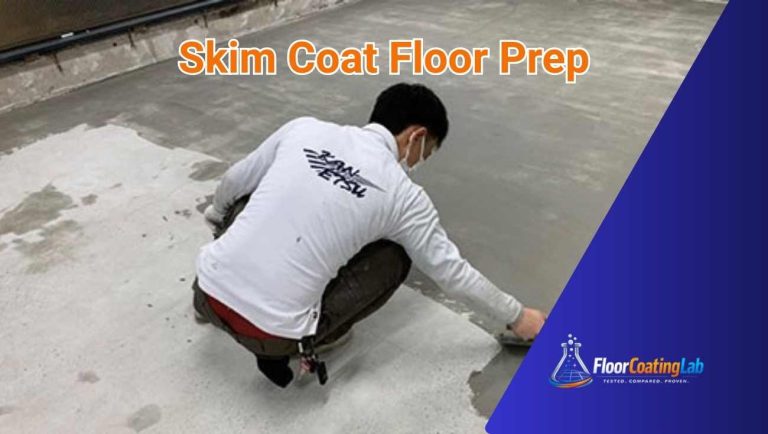 Skim Coat Floor Prep