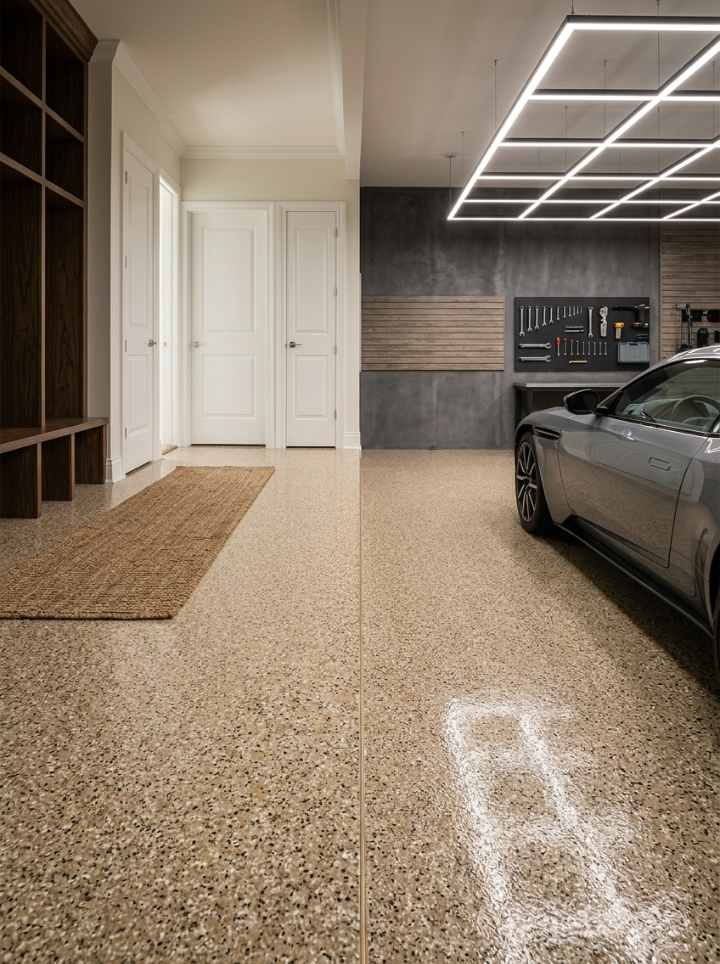 Terrazzo-Inspired Quartz Epoxy