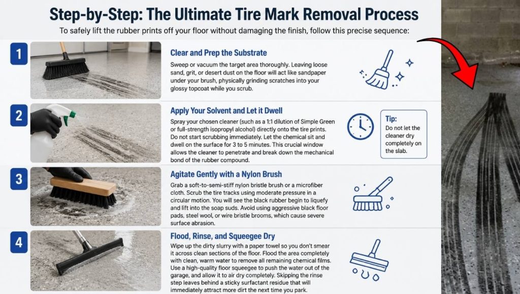 Step-by-Step: The Ultimate Tire Mark Removal Process