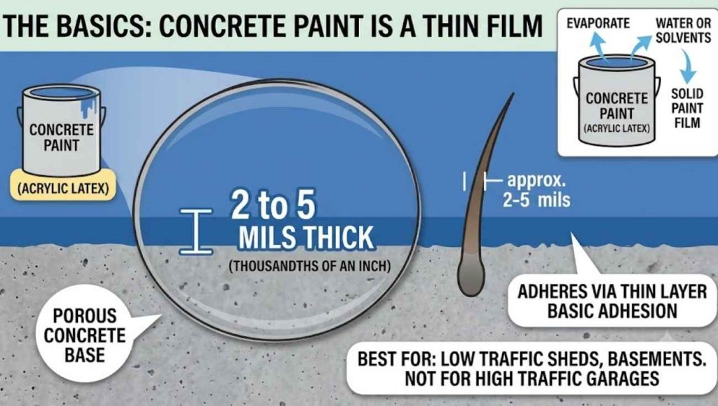 What is Concrete Paint learn from this infographic