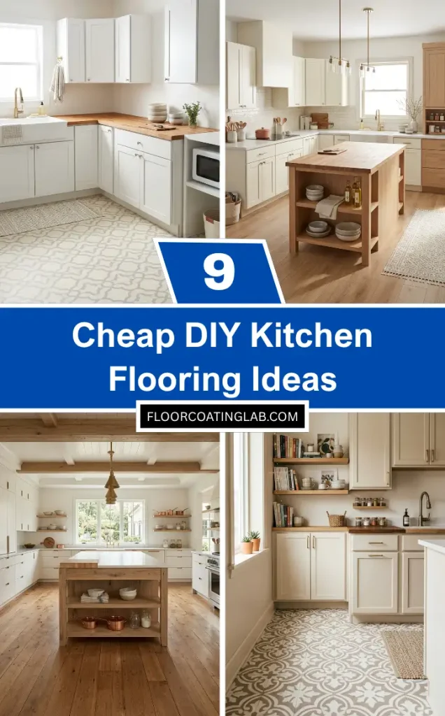 Cheap DIY Kitchen Flooring Ideas