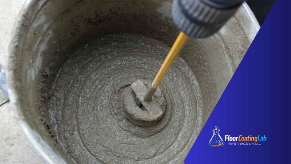Mix Concrete in a Bucket