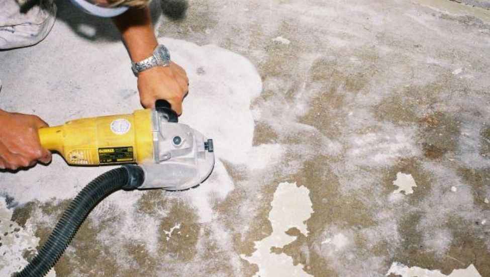 Grinding the Sealer