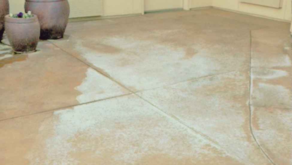 Why Does Efflorescence Keep Coming Back?