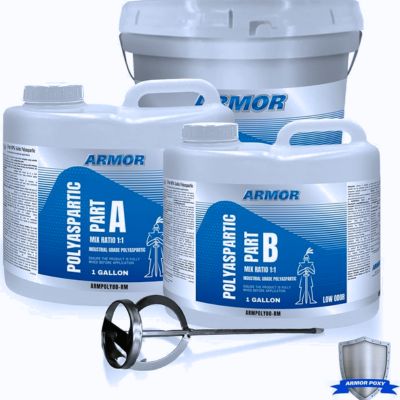 ArmorPoxy Polyaspartic Garage Floor Kit (500 sq ft): Best Overall for DIYers