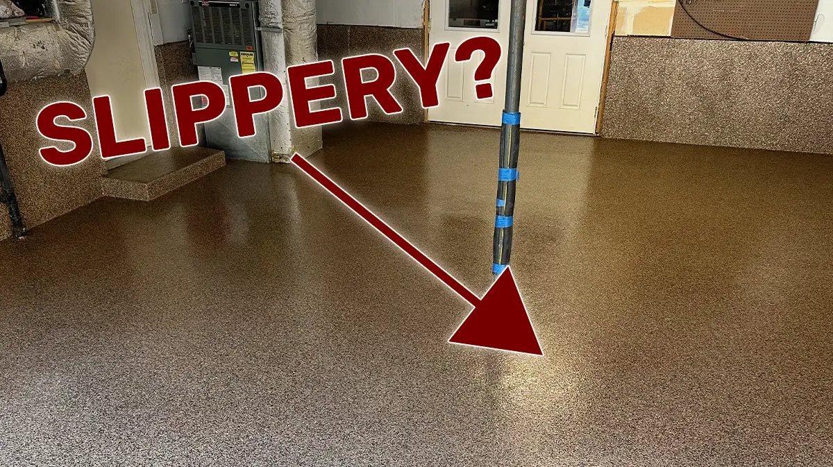 How to Make an Epoxy Garage Floor Less Slippery