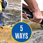 How to Remove Adhesive Residue From Concrete Before Epoxy